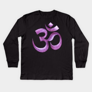 OM / Namaste symbol Kids Long Sleeve T-Shirt